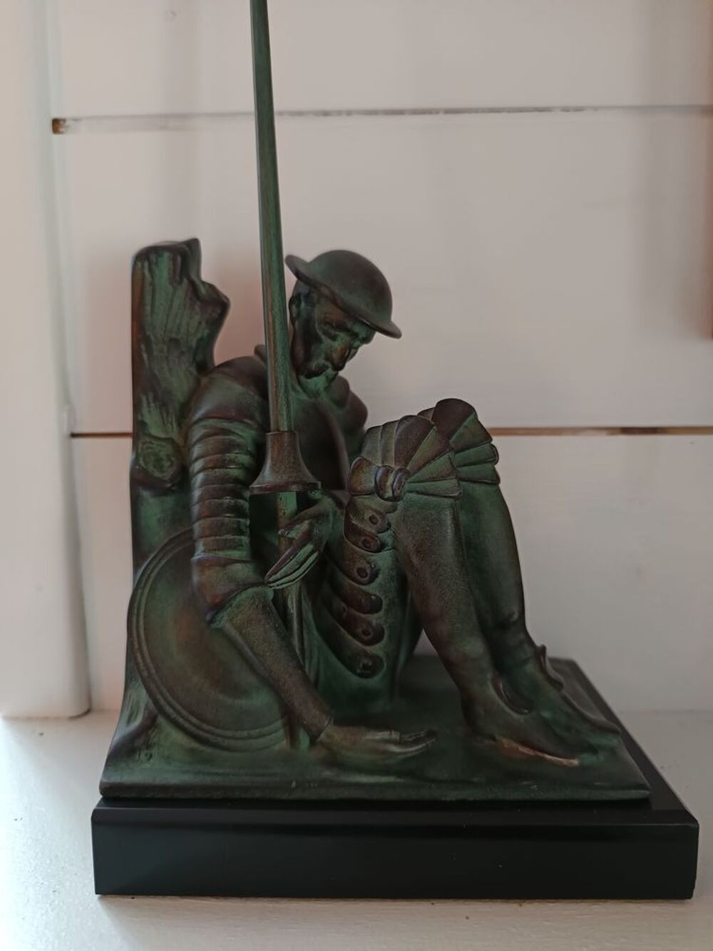SERRE-LIVRES Don Quichotte &amp; Sancho Pan&ccedil;a Décoration