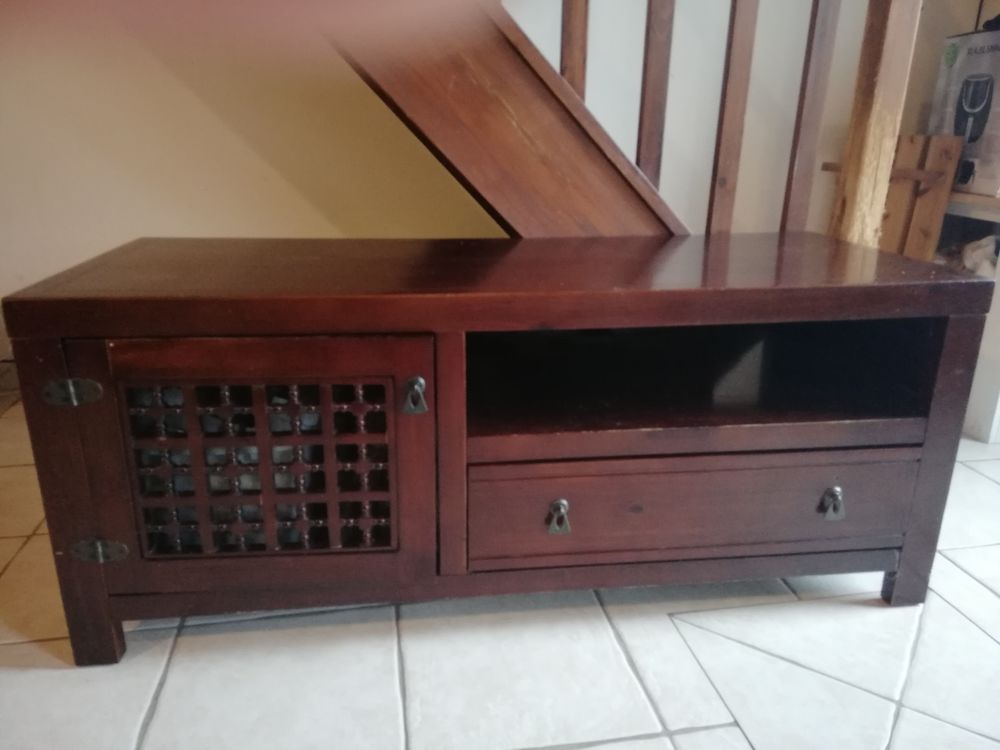 MEUBLE TV ACAJOU Meubles