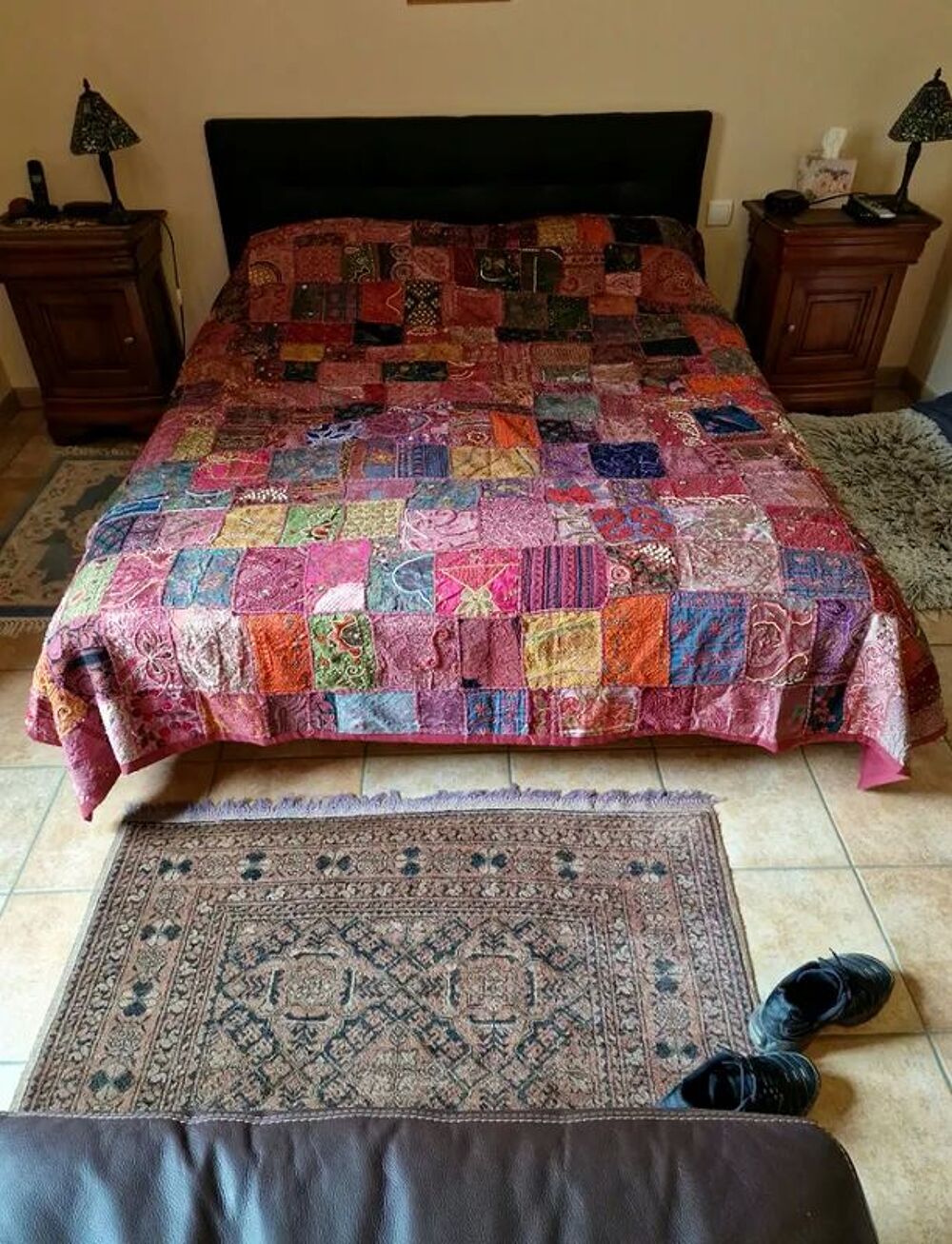Dessus de lit Patchwork neuf Décoration