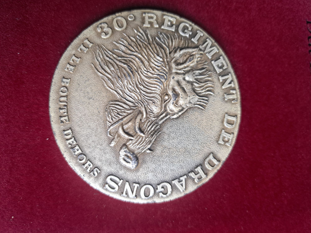 1918 m&eacute;daille 30e r&eacute;giment dragons 