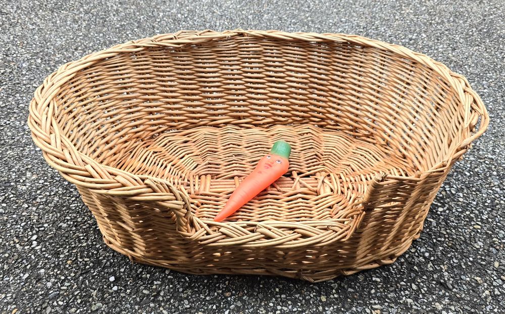 Panier osier Décoration
