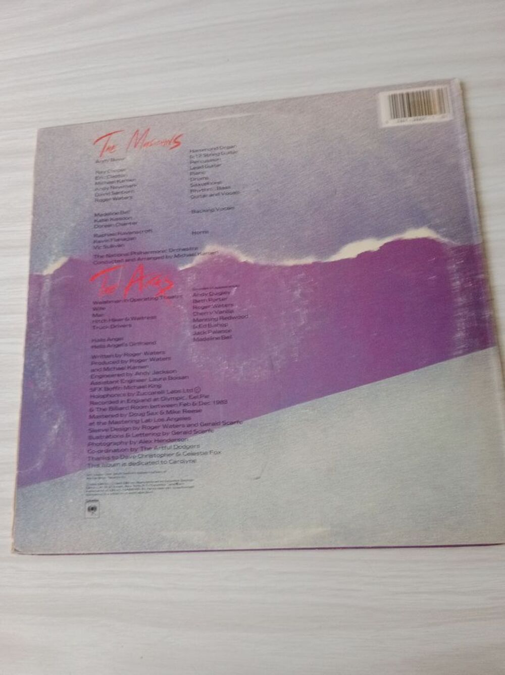 33 Tours Roger Waters The Pros and Cons of Hitch Hiking CD et vinyles