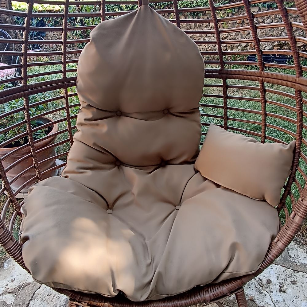FAUTEUIL OEUF OSIER Meubles