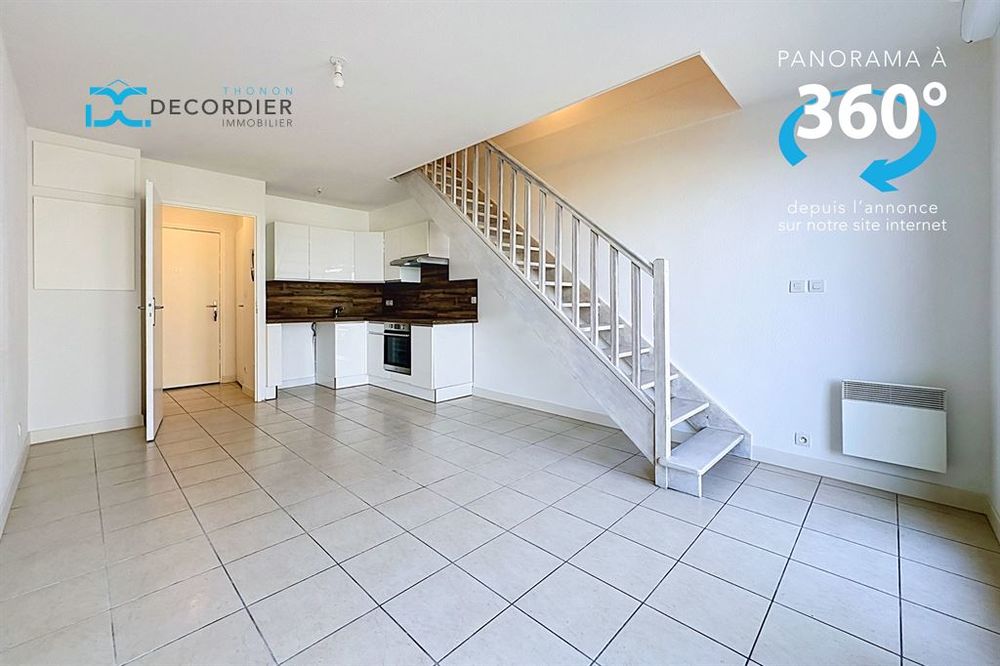 Vente Appartement APPARTEMENT T2 BIS DUPLEX  47 M² + 12M2 HORS-CARREZ Thonon les bains