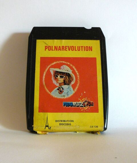 K7 8 pistes Michel Polnareff : Polnarevolution - AZ S8 136 14 Argenteuil (95)