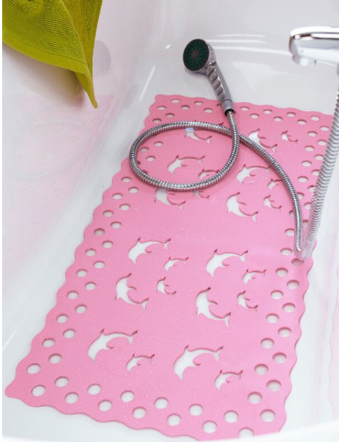 TAPIS DOUCHE 71 X 35 CM ANTIGLISSE NEUF MOTIFS Dauphins 12 Paris 20 (75)
