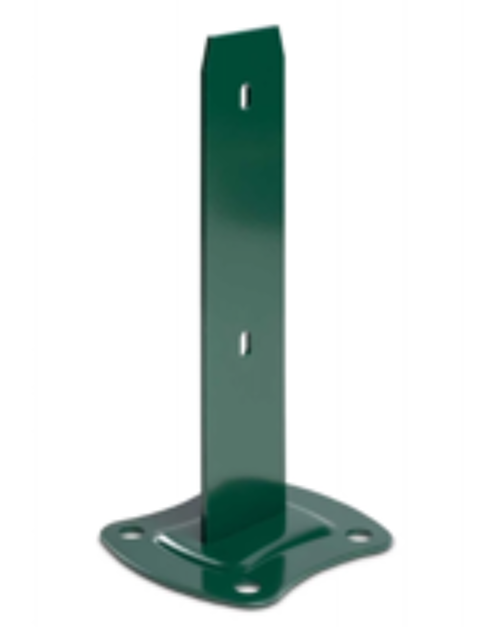   Platine poteau à clips 
