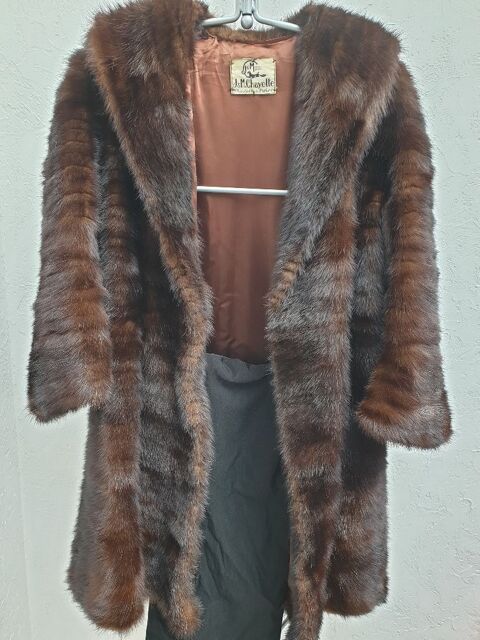 Longue veste en vison, Vintage Taille L 290 Antony (92)