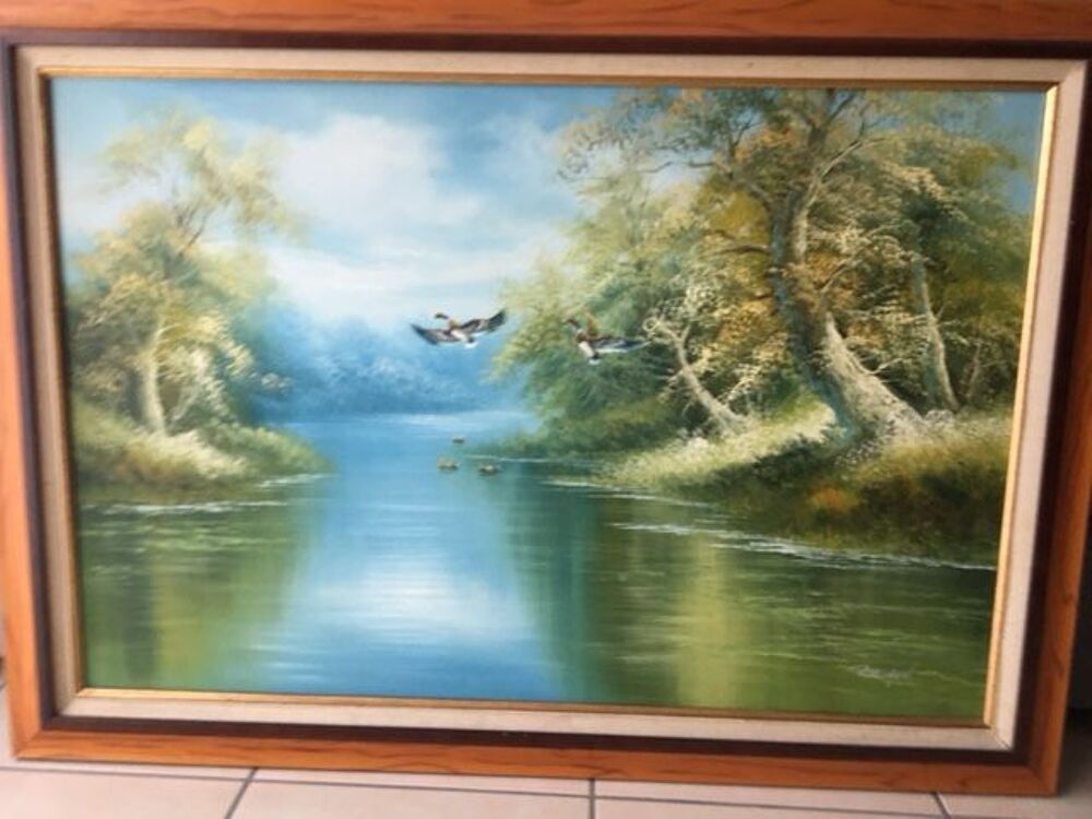 Tableau canard sauvages Décoration