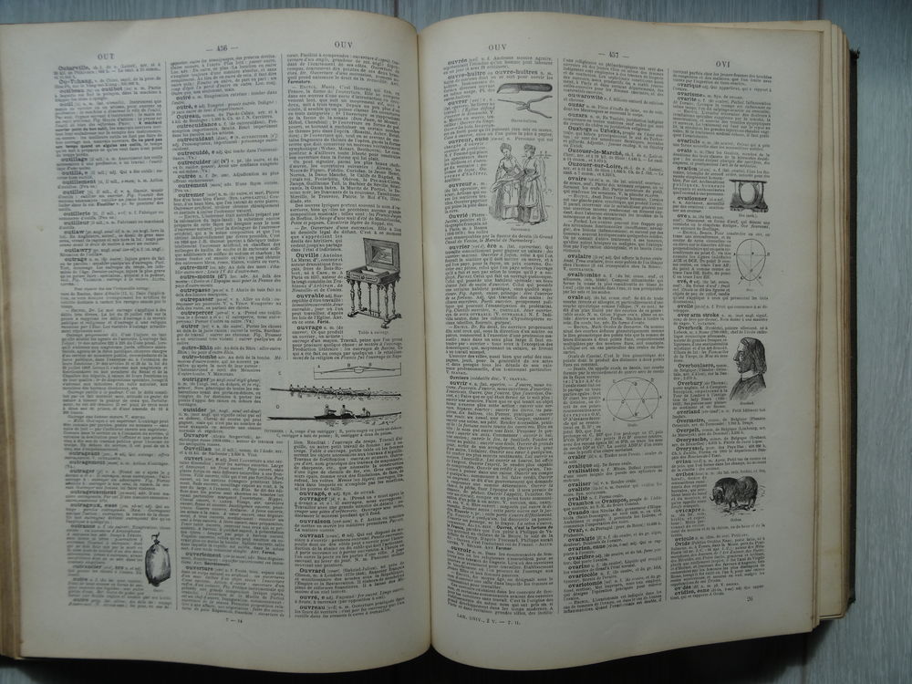 Larousse Encyclop&eacute;dique Universel en 2 volumes 