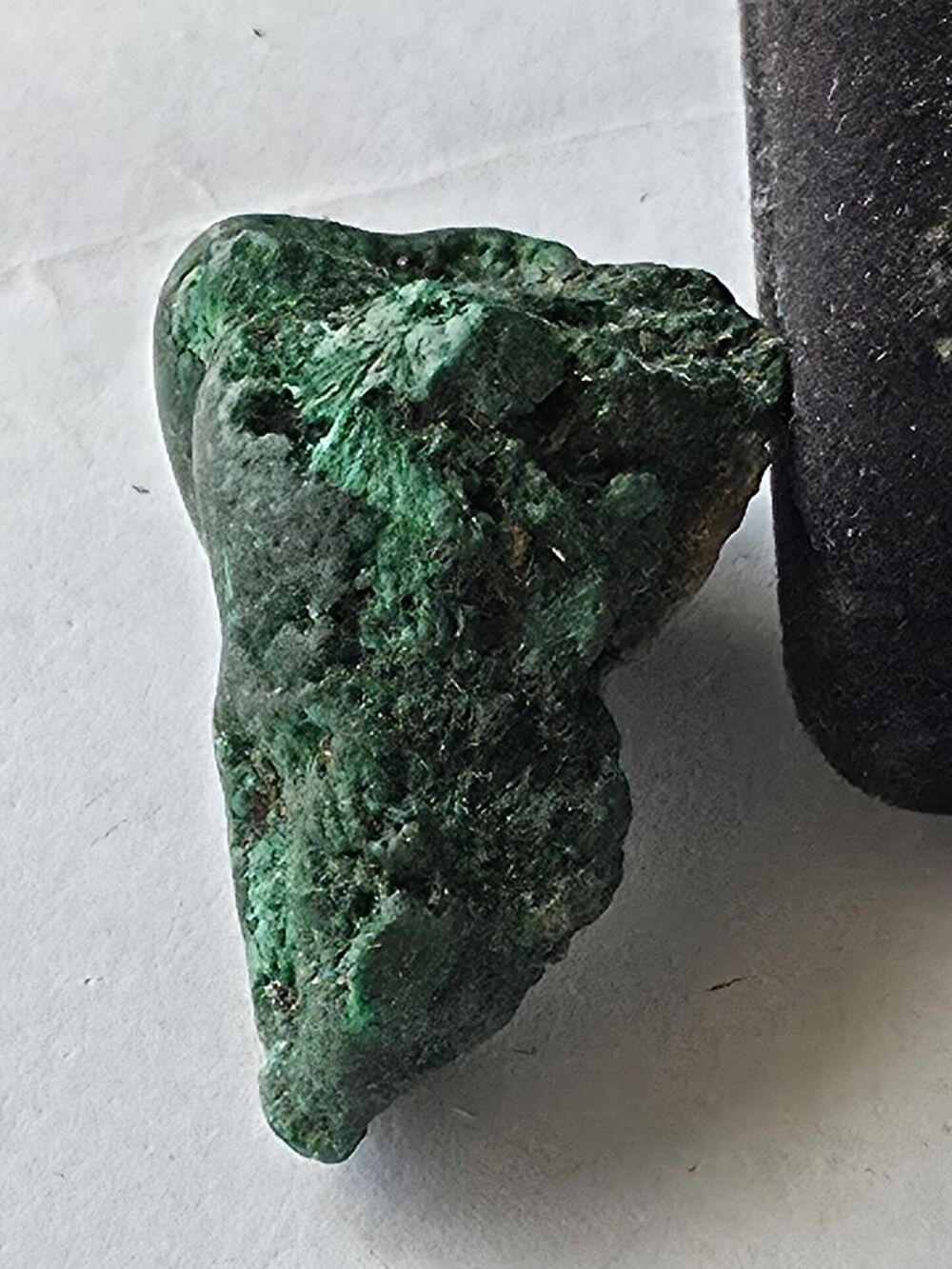 Malachite Stalactitique Brut Katanga RDC-Pierre de Collection 23g 