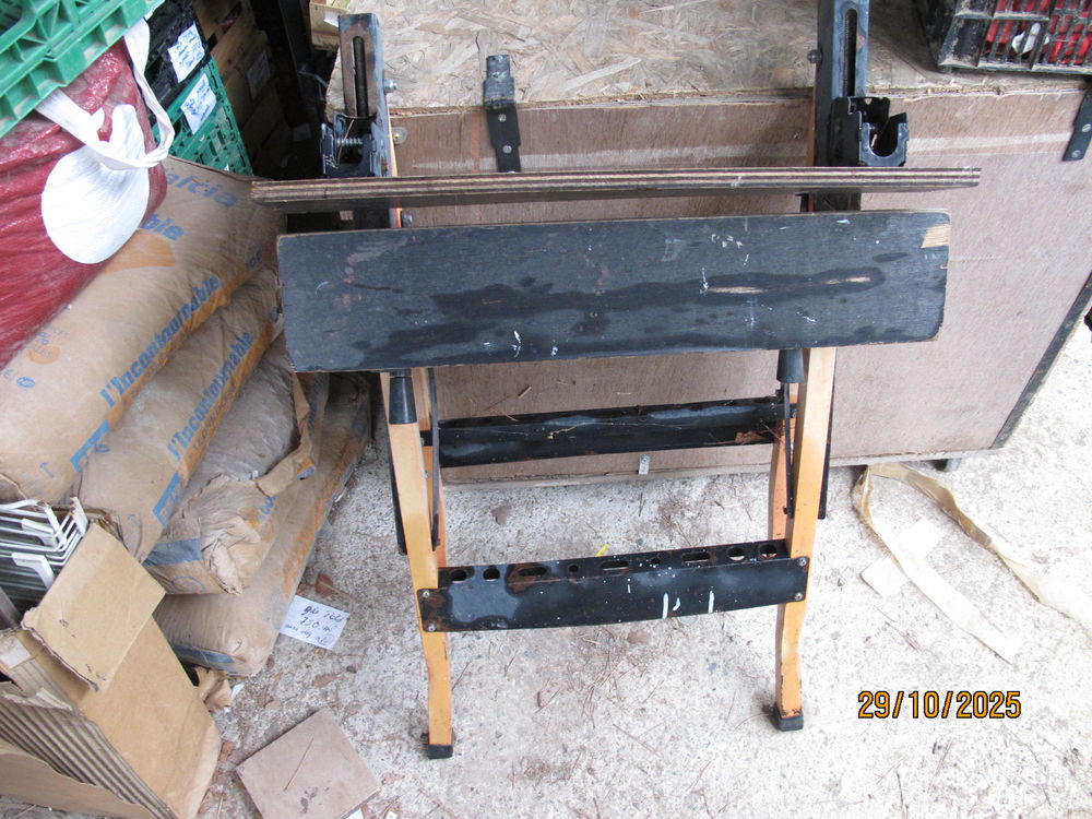 Etabli pliable et transportable Bricolage