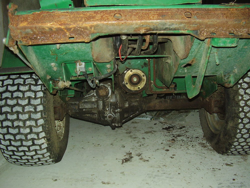 tracteur tondeuse ransomes 728D Jardin