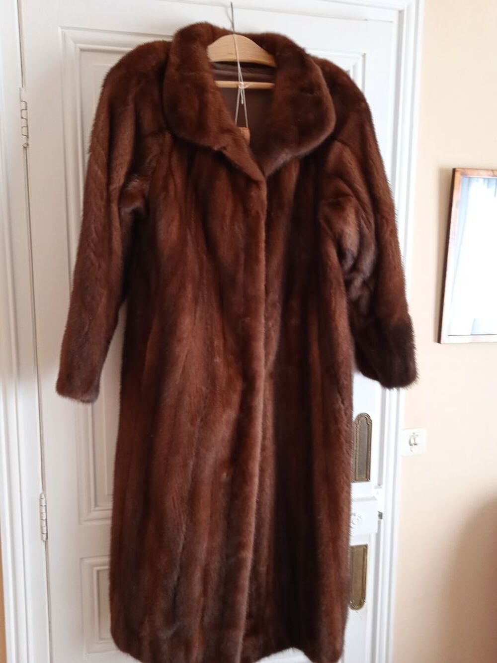 Manteau de vison. Vêtements