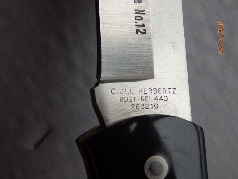 Couteau de collection HERBERTZ 