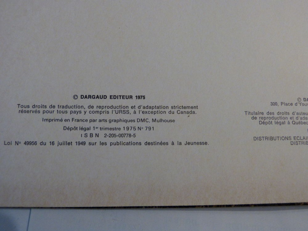 
BD - LA JEUNESSE DE BLUEBERRY - edition originale
Livres et BD