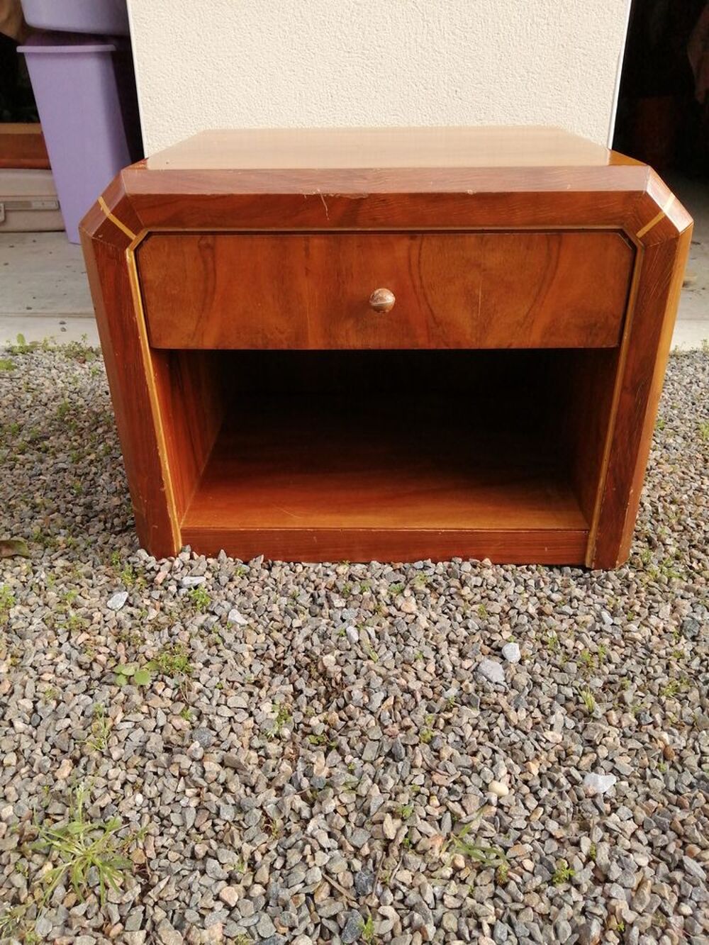 Table de chevet, bout de canap&eacute; ann&eacute;es 30-50 Meubles