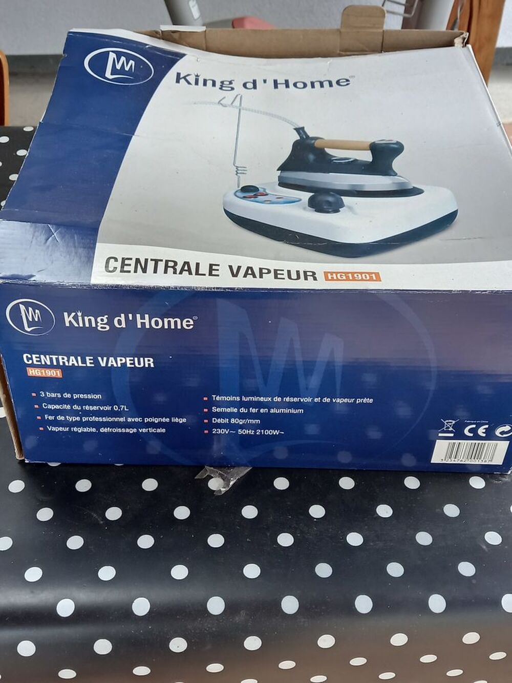 CENTRALE VAPEUR Electroménager