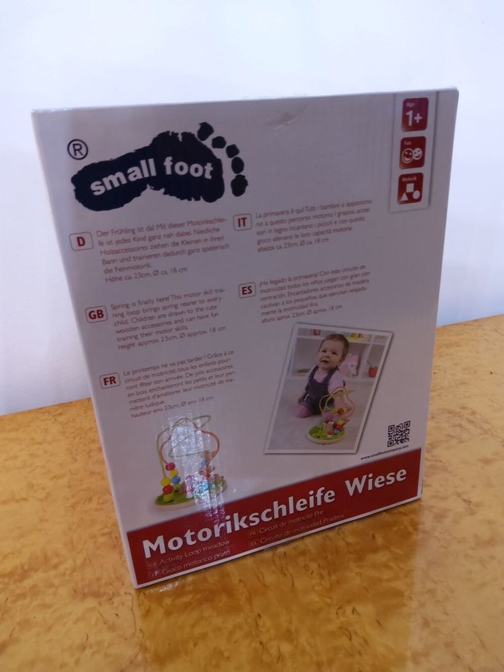 Jeu d'&eacute;veil en bois- circuit de motricit&eacute; Small Foot Jeux / jouets