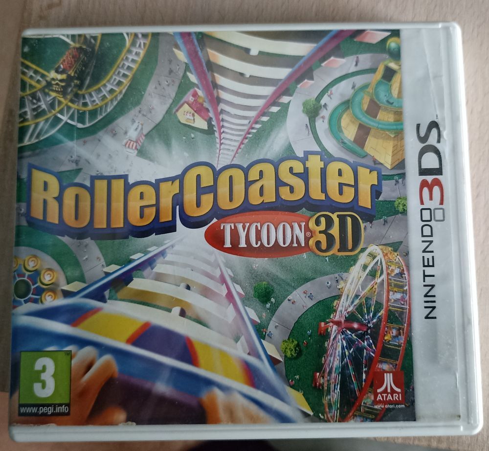 Jeu rollercoster 3DS
Tr&egrave;s bon &eacute;tat. Consoles et jeux vidéos