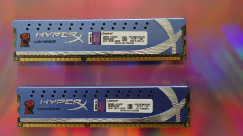 Kit 2x barrette DDR3 de marque Kingston Genesis KHX1600C9 16 5.3 Chaumontel (95)