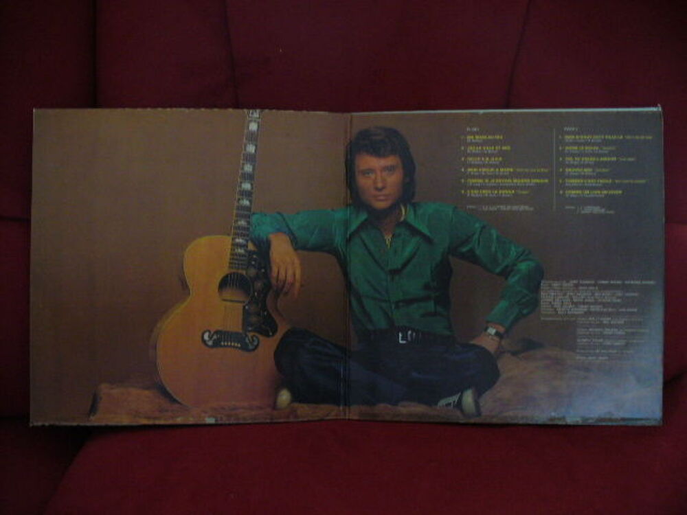 33 TOURS JOHNNY HALLYDAY Country folk rock - ORIGINAL CD et vinyles