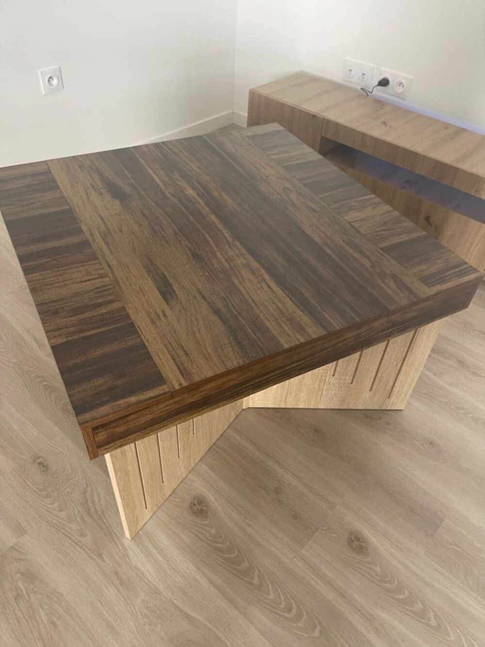 table basse en bois neuve Meubles