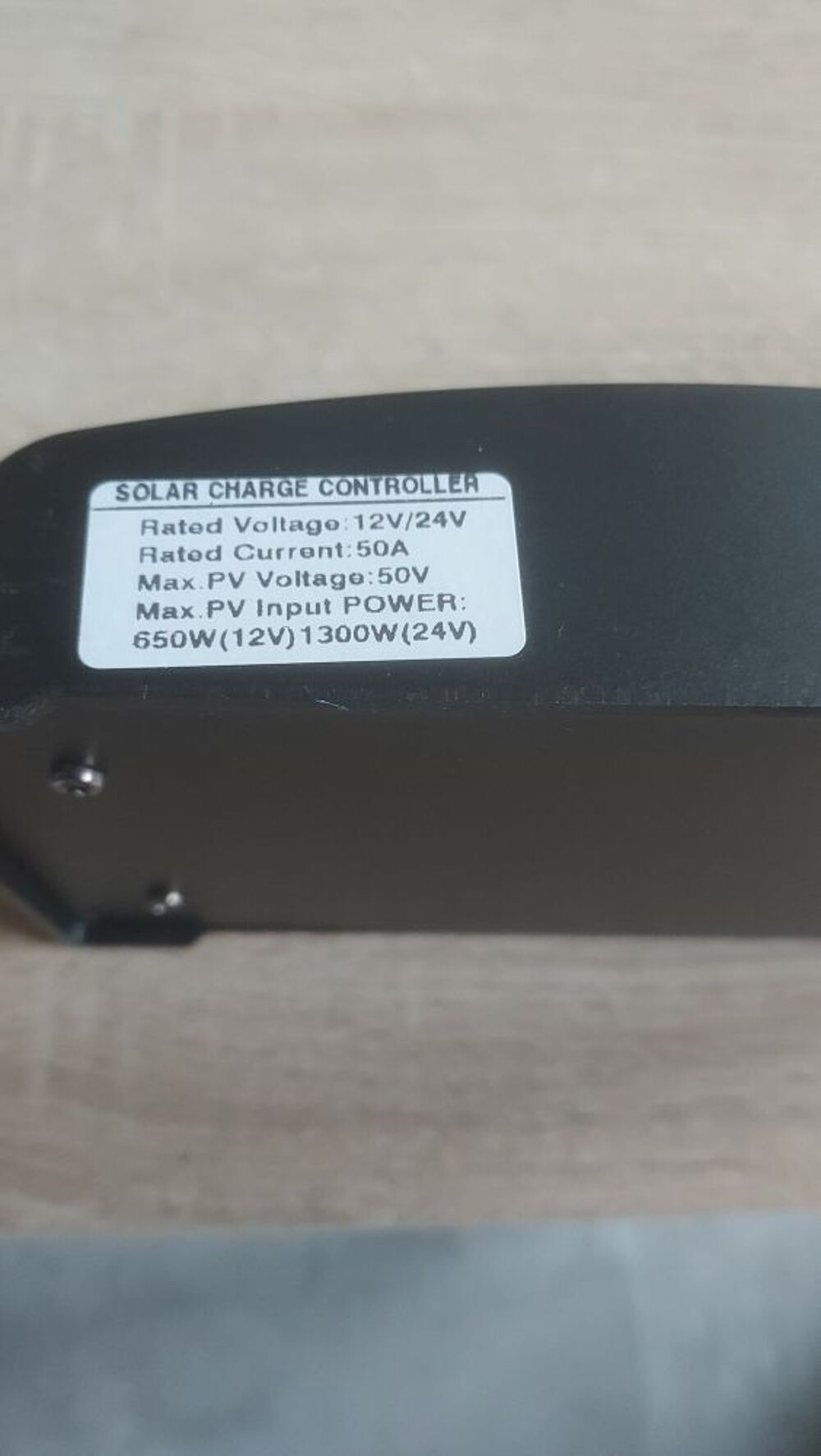 r&eacute;gulateur solaire Bricolage