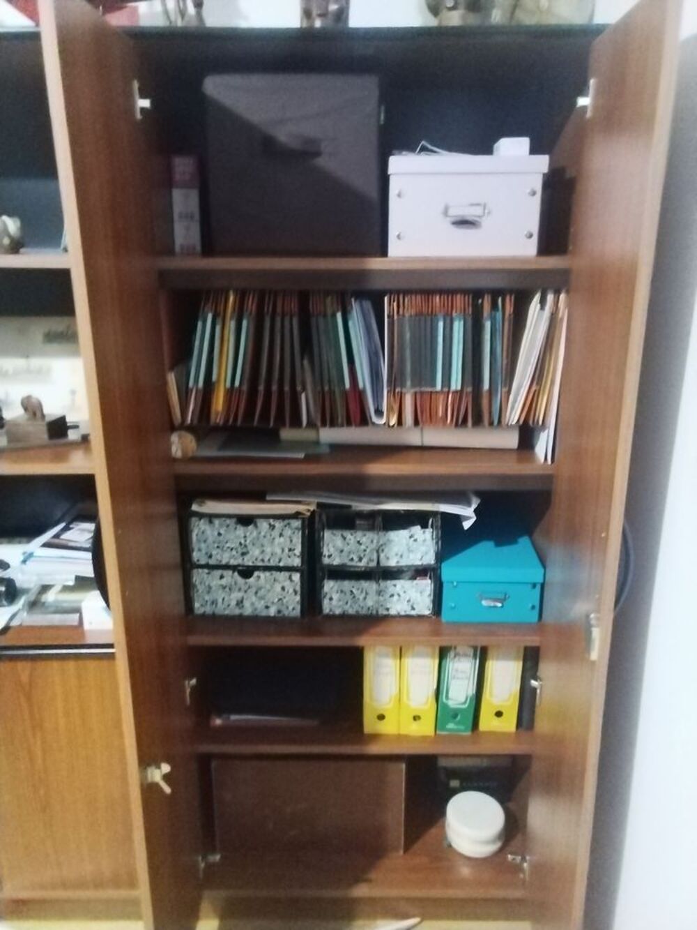 Ensemble de bureau acajou Meubles