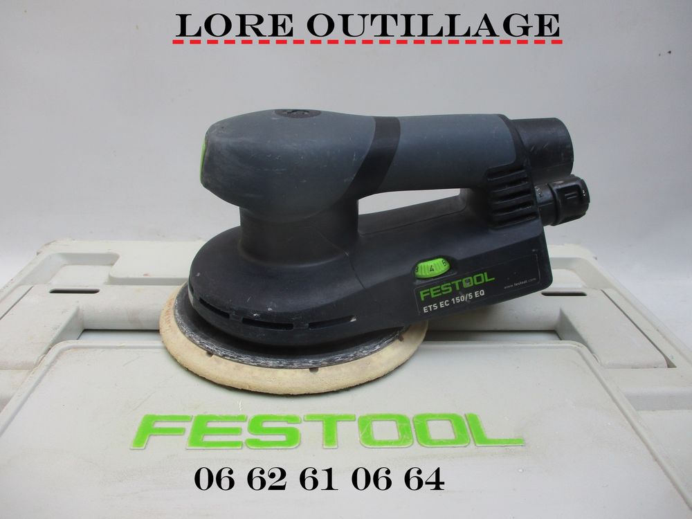 FESTOOL ETS EC 150/5 EQ - Ponceuse excentrique Bricolage