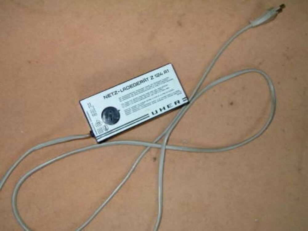 Bloc secteur Z124 A pour magn&eacute;tophone s&eacute;rie report Uher Audio et hifi