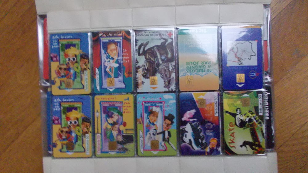 507 cartes t&eacute;l&eacute;phoniques 