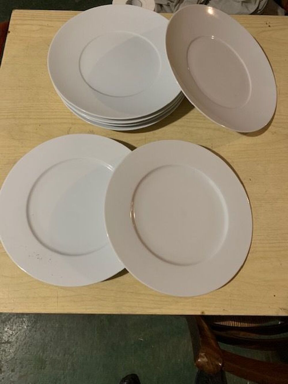 Assiettes en porcelaine Cuisine