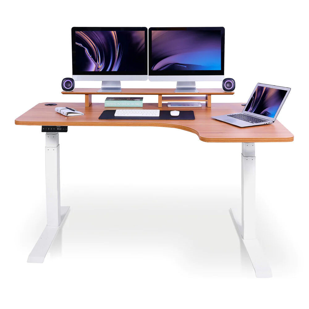 Tout neuf - Bureau assis debout d'angle - 180 x 120 cm Meubles