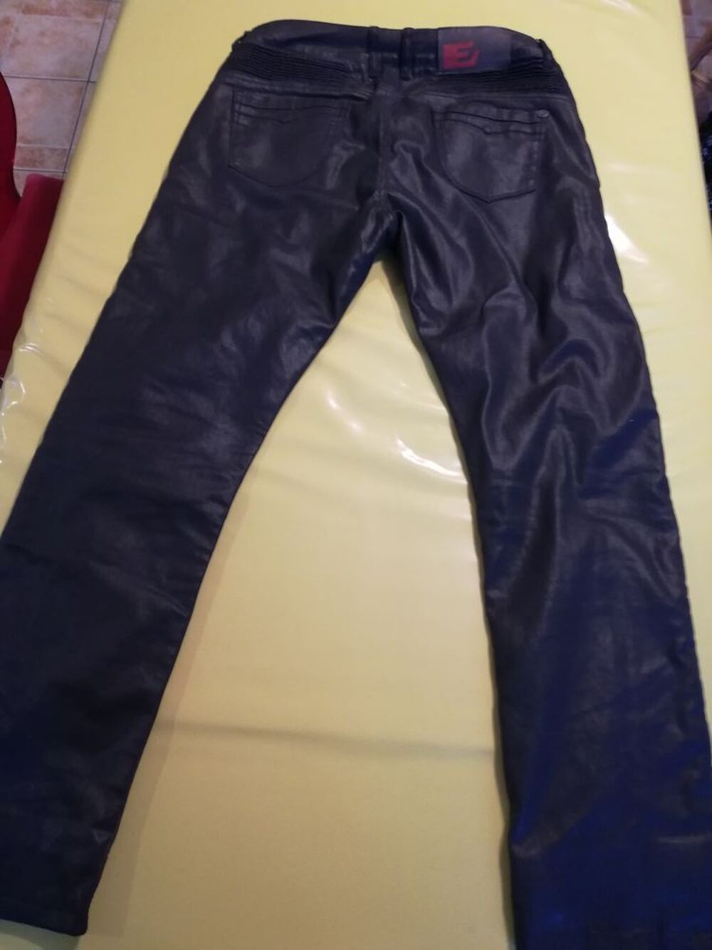 Pantalon moto femme taille basse Vêtements