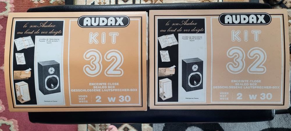 Kit 2 Enceintes AUDAX Audio et hifi