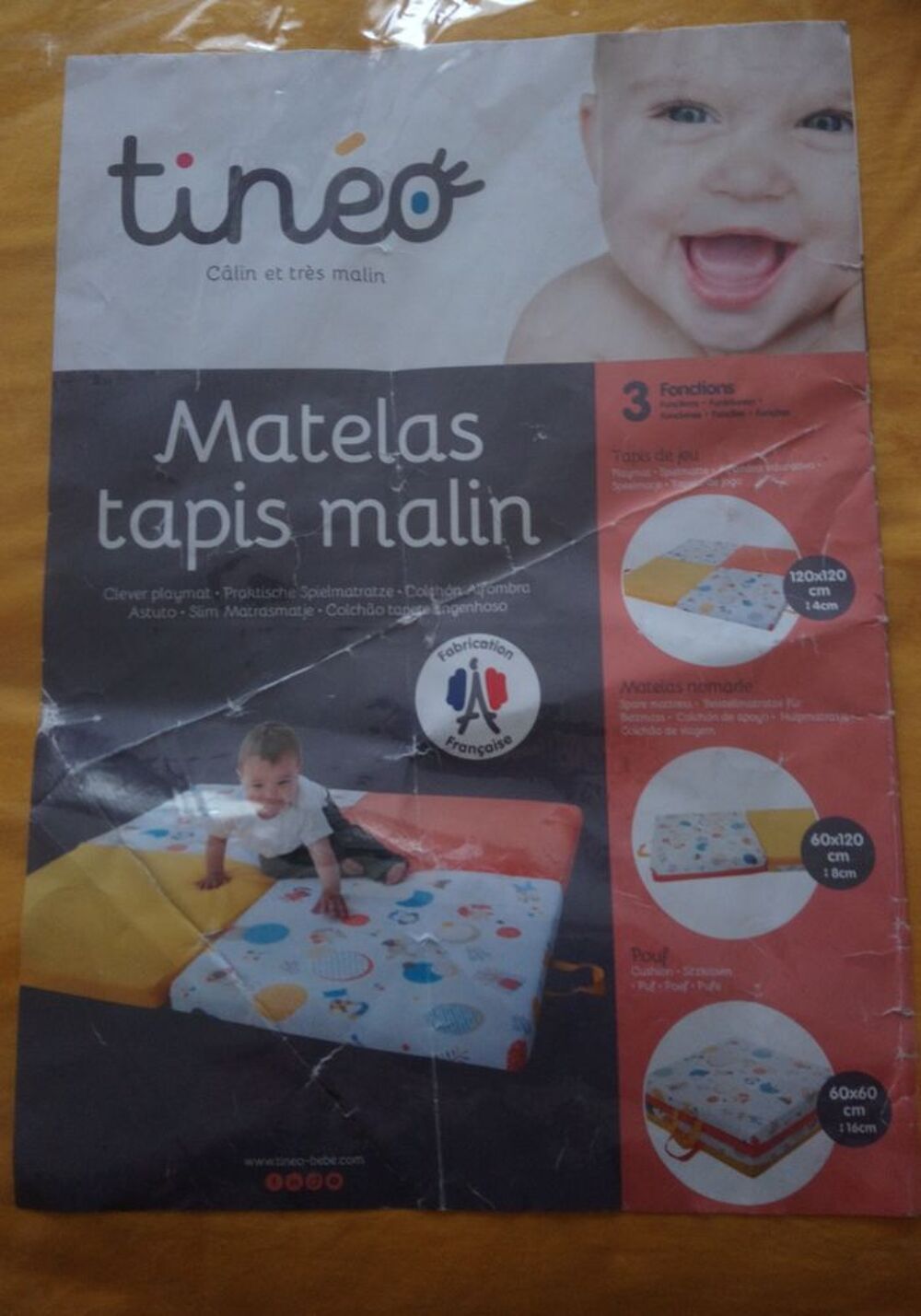 Matelas Tin&eacute;o Puériculture