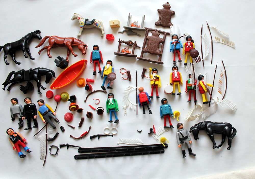 Boite indiens PLAYBIG, airgam, Playmobil Jeux / jouets