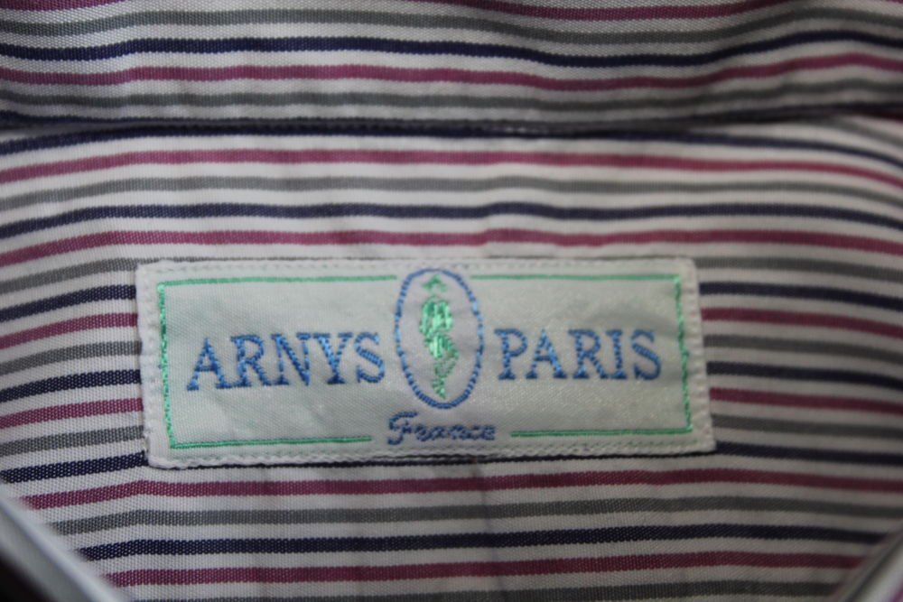 Chemise ray&eacute;e ARNYS T.39. Vêtements