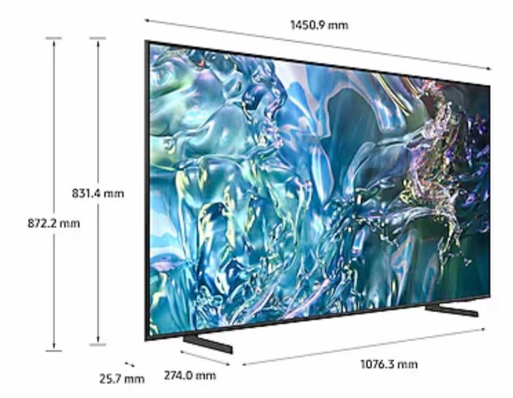"&agrave; € ne pas manquer" TV Samsung QLED 65" ann&eacute;e 2024 NEUVE Photos/Video/TV