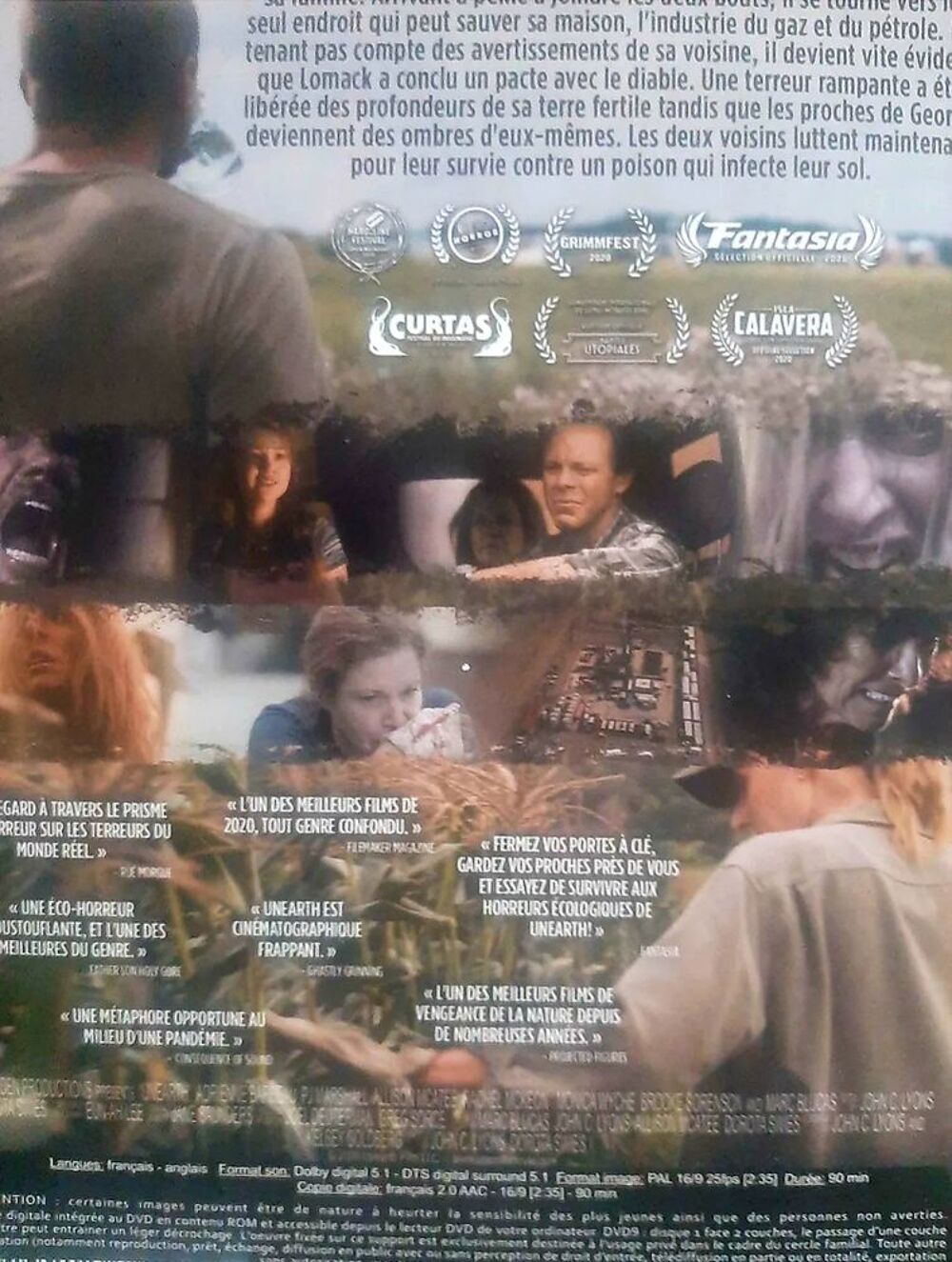 Unearth dvd DVD et blu-ray