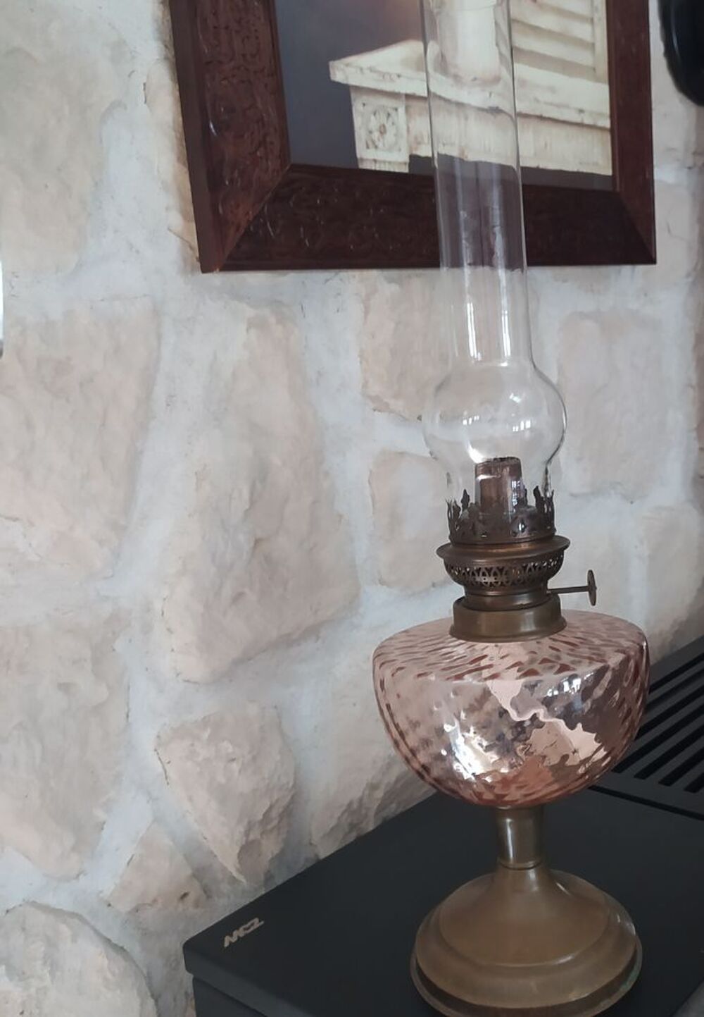 Lampe &agrave; p&eacute;trole ou alcool Décoration