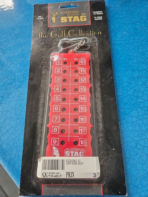 Scoreur 18 trous non d�ball� 4 Villars (42)