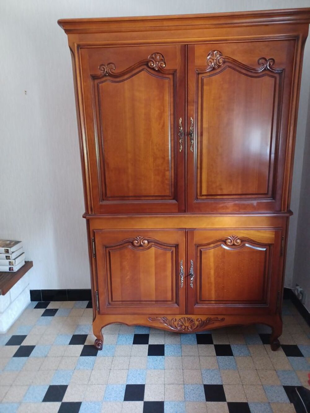 Meuble TV en merisier Meubles
