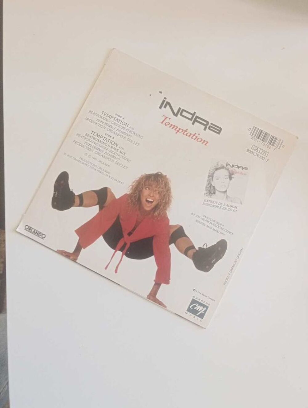 Indra temptation CD et vinyles
