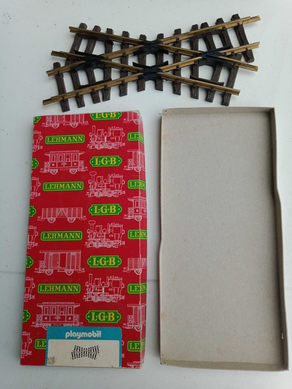 LGB aiguillage pour train Playmobil 