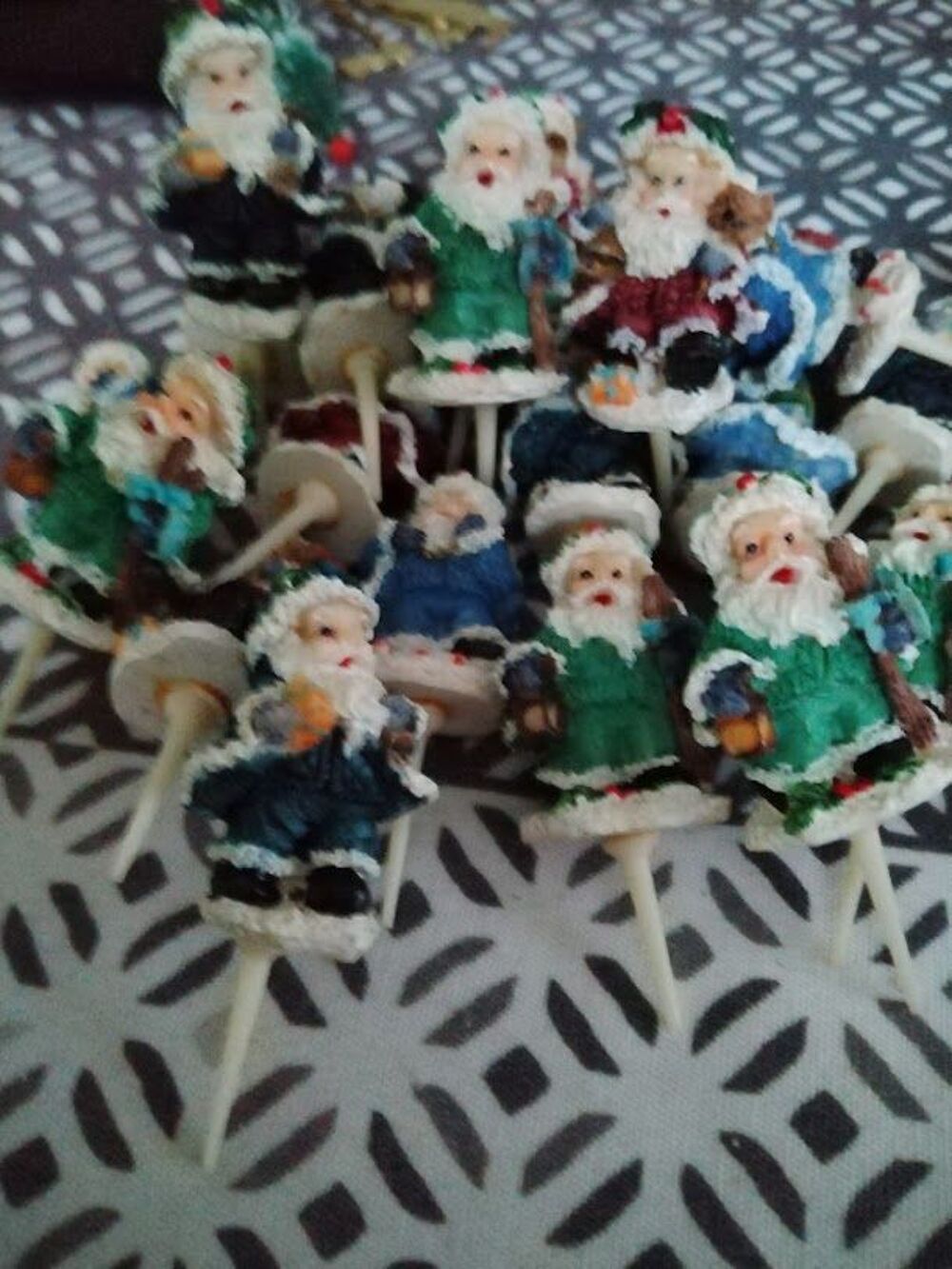 LOT DECOR DE BUCHES DE NOEL Décoration