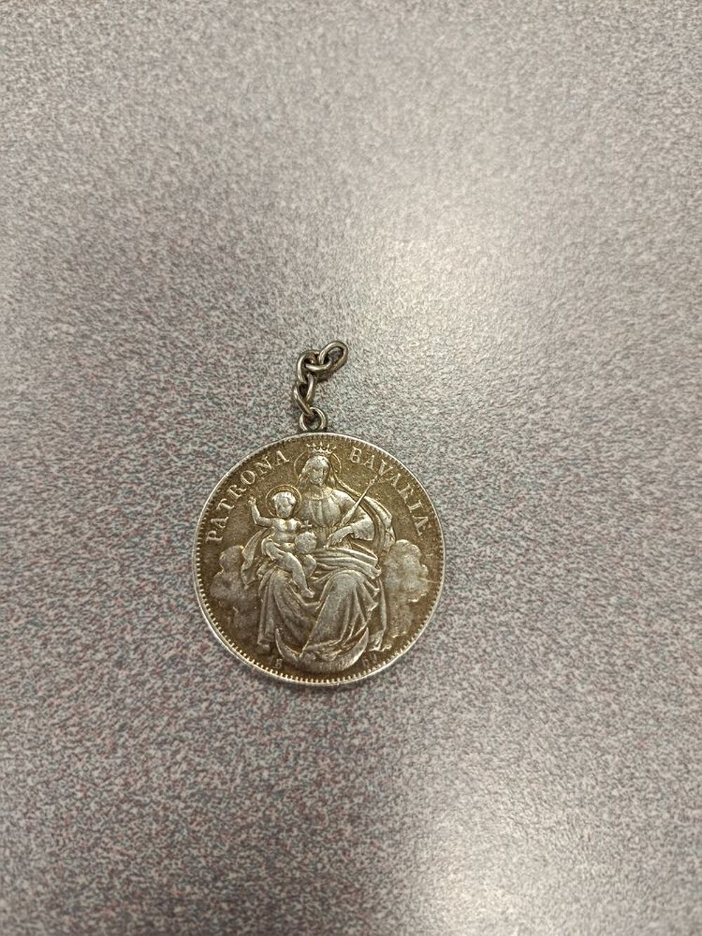 Taler Bayern Patrona Bavaria pi&egrave;ce-m&eacute;daille en Argent 1869 