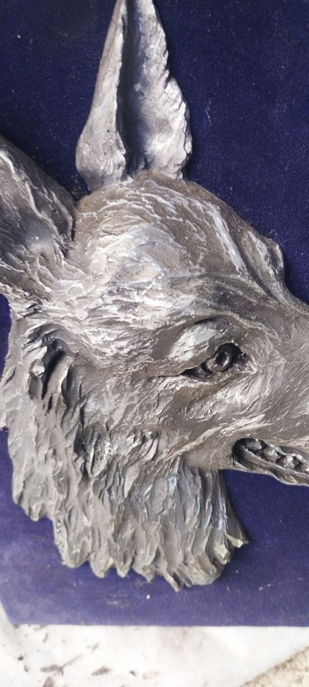 Chien berger allemand en etaim Décoration