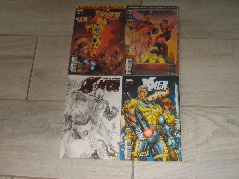 lot 28 comics X-MEN vol 1 a 4 PANINI MARVEL en fran&ccedil;ais Livres et BD